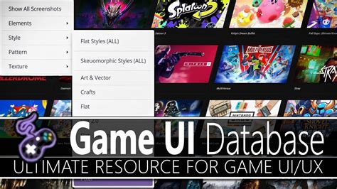 game ui design|Game UI Database 2.0 .